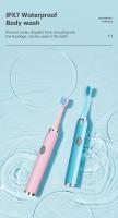Toothbrush Eléctrico Sonic Tongwode IPX7 Impermeable Para Adultos Cepillo Suave Intercambiable Con 6 Cabezas De Dientes Para Uso Doméstico Y Parejas - details 6