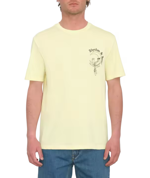 Camiseta de manga corta Volcom Rhythm 1991 - Aura Yellow - 1