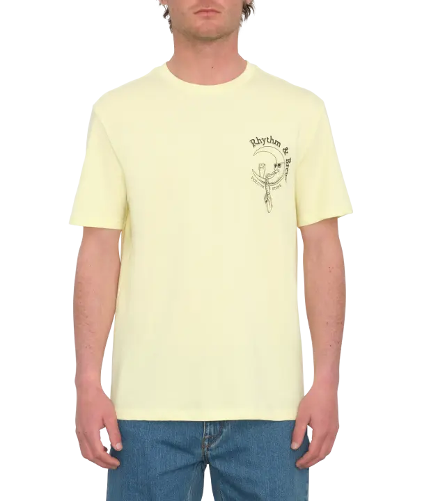 Camiseta de manga corta Volcom Rhythm 1991 - Aura Yellow - 1