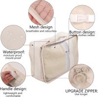 Juego de 7 cubos de embalaje premium para maletas, esenciales de viaje para llevar en el equipaje de mano, bolsas organizadoras de equipaje impermeables para accesorios de viaje. - details 1