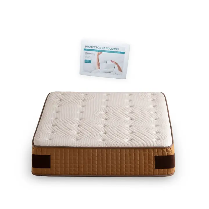 Dream&co – Pack Colchón PHANTASUS 32 cm Premium Viscoelástico + Protector Algodón Rizo Ajustable - 1