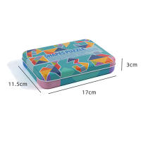 Puzzle De Madera 3D Con Patrón Animal Juego Educativo Montessori Para Niños Juguetes De Tangram Coloridos Regalo Para Niños - details 11