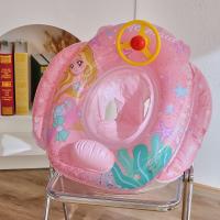 Anillo De Natación Con Sombrilla Para Bebé Flamingo De Rooxin Asiento Flotante Para Piscina Y Playa Estilo De Verano - details 25