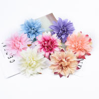 5/10 Piezas Flores Decorativas De Seda Gerbera Para Decoración De Hogar Y Boda Accesorios De Novia Adornos De Lienzo Artificiales - details 10