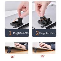 Soporte Invisible Para Portátil Mini Portátil Y Portátil Huawei Xiaomi Nota Soporte De Altura Para Teclado De Computadora Lamgool - details 16