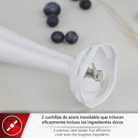 MAGEFESA VELOUTE Batidora de Mano de 500W + Vaso Medidor de 700ml, Desmontable y con Mango Ergonómico, Velocidad Regulable - details 2
