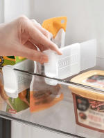 Juego De 4 Divisores Transparentes Para Nevera Retráctiles Clip Para Puerta Lateral De La Nevera Organizador De Alimentos Y Botellas Para Cocina - details 6