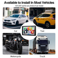 Radio De Coche GrandNavi Universal 7 Pulgadas Con CarPlay Y Android Auto Pantalla Táctil Bluetooth AUX USB Multimedia Video Player - details 4