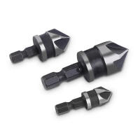 Juego De 3 Piezas De Brocas De HSS Para Taladro Cincel Hexagonal 90 Grados Herramientas De Carpintería Para Madera Broca De Acero Al Carbono - details 3