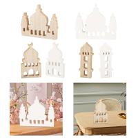 Estatua De Ramadán Decorativa Para Interior Escultura De Madera De Planta Para Escritorio Dormitorio Estantería Oficina Hogar Festivales Y Fiestas - details 2