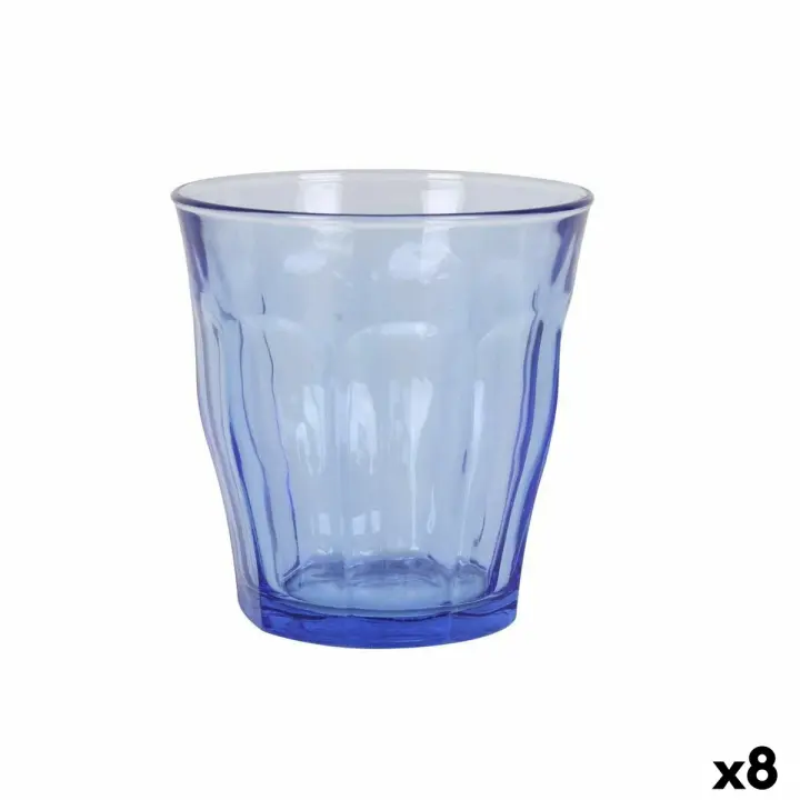 Set de Vasos Duralex Picardie Azul marino 6 Piezas 310 ml (8 Unidades) - 1