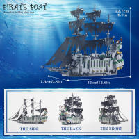 Bloques De Construcción Creativos Del Pirata Caribeño El Dutchman Flotante 1573 Piezas Juguete De Mini Bloques Para Niños Regalo Ideal Para Edad 6-12 Años - details 2