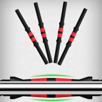 Ozio Fitness - 2 Barras de 50 Cm para Mancuernas Multifit 2 en 1 Musculación con 4 Cierres - Diámetro 2 5 Cm - Agarre Ergonómico - Mangos Antideslizantes - Mayor Seguridad - Gran Variedad de Ejercicios - details 0