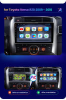 AWESAFE PX9 inalámbrico CarPlay Android Auto Radio para Toyota Verso R20 2009 2010 2011 2012 2013 2014 2015 2016 2017 2018 coche reproductor multimedia GPS 2 din autoradio volante controles RDS Bluetooth - details 2