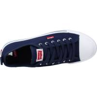 LEVIS FOOTWEAR AND ACCESSORIES LEVIS Zapatillas de Lona Azul Marino con Puntera de Goma y Cordones Ajustables - details 1