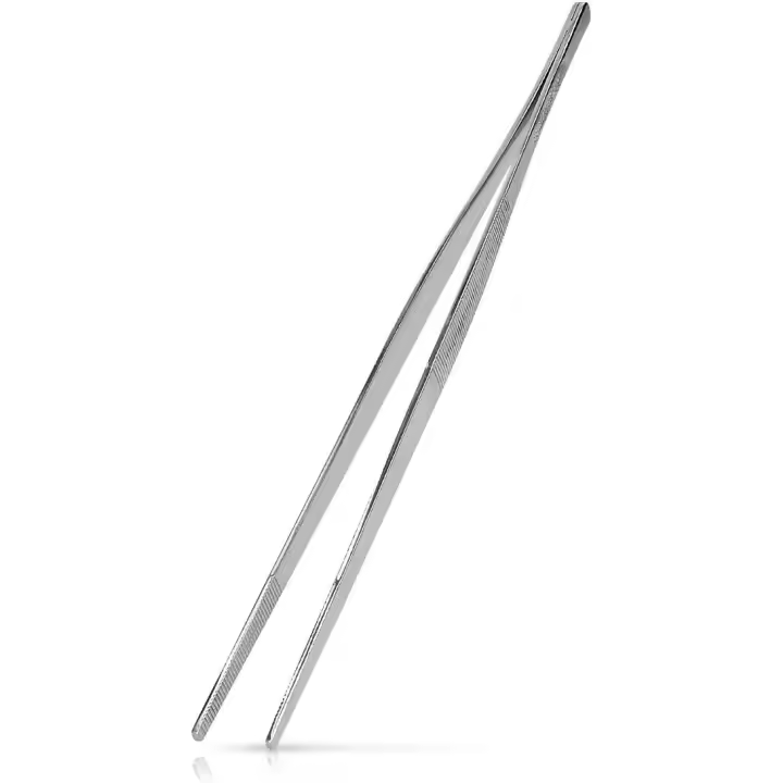 Pinzas de cocina de Maple inoxidable, pinzas de precisión de 30 cm para Cocinar, decorar, decorar pastas, extra largas - 1