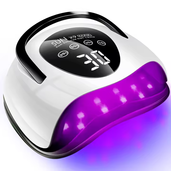 Lámpara De Uñas LED UV Profesional 280W Con 66 LEDs Para Secado Rápido De Esmalte De Uñas Y Electroplata Timer De 4 Posiciones - 1