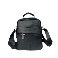 DL-66 Bolso de hombro de cuero genuino para hombre, bandolera Vertical de piel auténtica multibolsillo - details 2