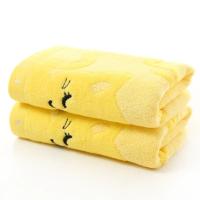 Toalla De Bano Suave Para Niños Con Patrón De Gato Bordado Tamaño 25x50cm Producto Para Bebés Hecho De Fibra De Bambú 100% - details 3