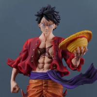 Figuras De Acción One Piece Straw Hat Pirates PVC Luffy Zoro Nami Usopp Robin Sanji Estatua De Escritorio Regalo Para Fans - details 2