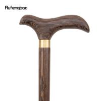 Bastón De Madera Marrón Tradicional Para Moda Y Caminata Decorativo Para Cosplay Fiesta Halloween Varita De Mace 89cm - details 4