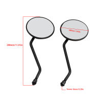 Espejos Retrovisores Traseros Universales Para Motocicleta Negro 8mm 10mm Hilo Adecuado Para Honda Harley Accesorios De Moto - details 1