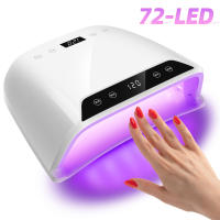 Lámpara De Secado De Uñas LED UV Profesional Con 72 LEDs Y Pantalla LCD Espacio Grande Sensor Inteligente Manicura Luz Secadora De Uñas - details 0