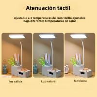 Lámpara De Escritorio LED Táctil Con 3 Niveles De Iluminación Recargable Por USB Protección Ocular Plegable Para Lectura En La Cama - details 2