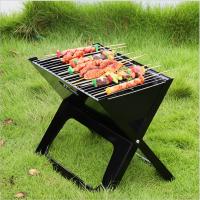 Inuitz Barbacoa portátil plegable - fabricada en hierro, resistente a la corrosión, limpieza sencilla, asa de acero inoxidable para facilitar el transporte, peso ligero - details 2