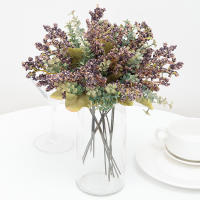 3pc Arreglo De Lavanda Artificial En Espuma Para Boda Decoración De Hogar Fiesta Navidad Hotel Flores Artificiales Para DIY - details 2