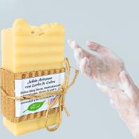 Jabón Artesanal Natural con Leche de Cabra. PumarShop Cinnia Natura. Hidratante y Antiarrugas. Indicado para Pieles Muy Secas y Agrietadas. Psoriasis. Nutritivo. Jabón Artesano - details 3
