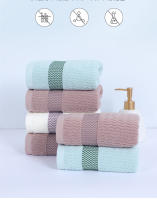 Toalla De Algodón Pura Gruesa Absorbente Rápida Y Suave Toalla Facial Tamaño Grande Toalla De Baño De Algodón 100% - details 2