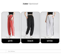 Pantalones De Sudor Primavera Verano Para Hombres Y Mujeres Con Bolsillos Cierre Elástico Pantalones Casuales De Fitness Y Running - details 6