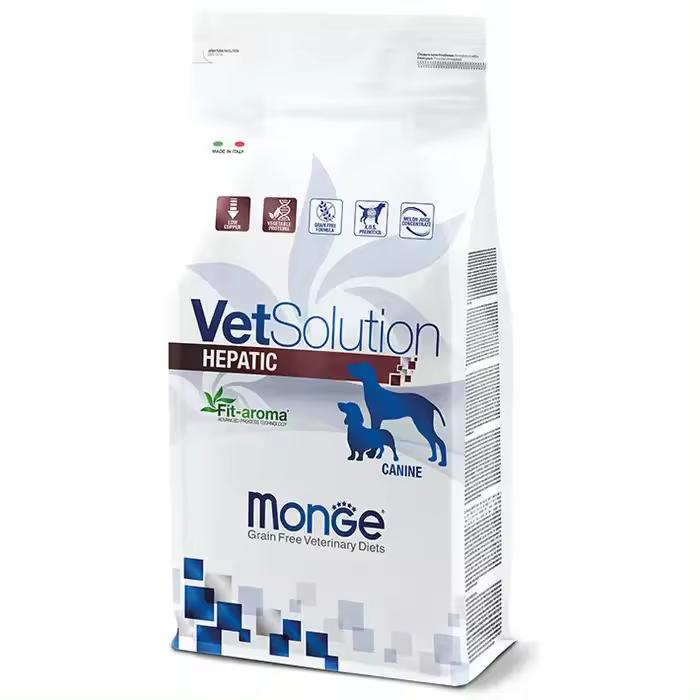 MONGE VETSOLUTION PERRO HEPATIC 12KG - 1