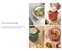 CREATE - Arrocera eléctrica multifunción con cesta vaporera de varios tamaños -  RICE COOKER STUDIO - details 1