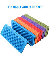 Manta De Masaje Plegable 6-Fold XPE Almohadilla De Suelo Para Camping Senderismo Entrenamiento Parque Picnic Asiento Moisturproof - details 4