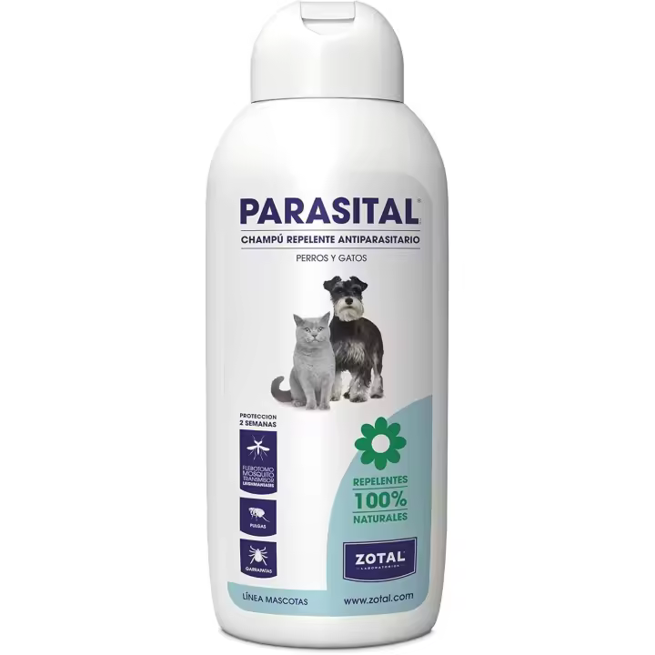 Champú Repelente Parasital Zotal Laboratorios 400 ML - 1
