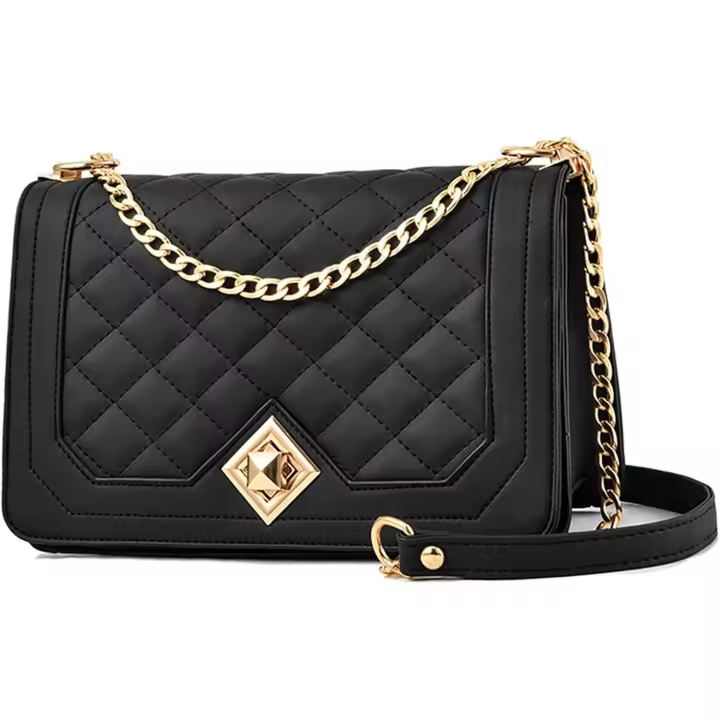 Pequeño para Mujer-Bolso bandolera con Correa de Cadena para el hombro - 1