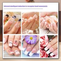 Secador De Uñas Automático Con Sensor Infrarrojo Alta Potencia 300W Secador De Polvo De Uñas Con Ventilador De Aire Frío Y Caliente Material Plástico - details 1