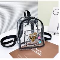 Mochila Grande De Transparencia En Gel Para Moda Bolsa De Compras Estilo Juego Material Principal No Tejido Línea De Color - details 7