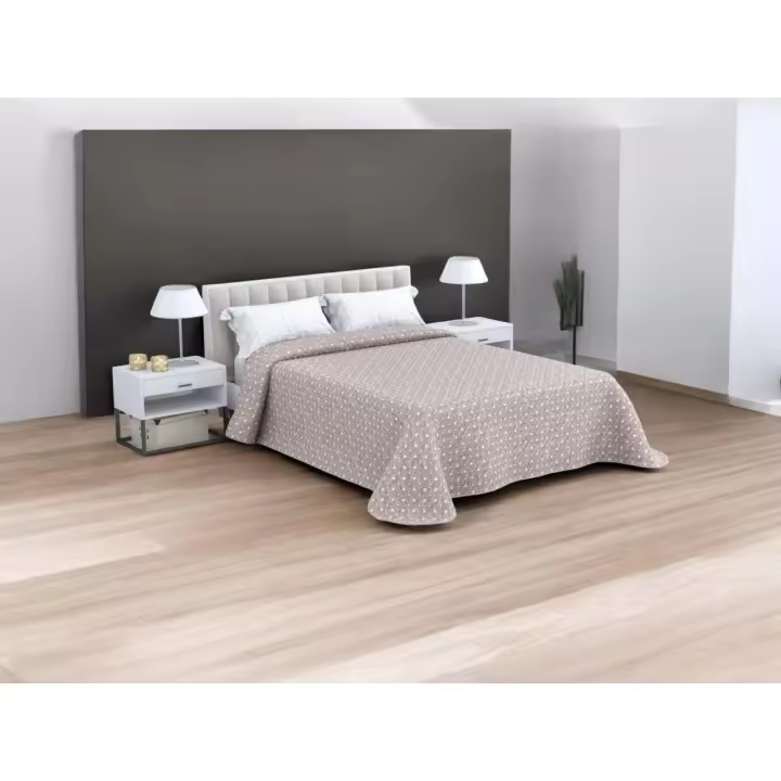 Mercatienda.es Colchas Baratas y Reversibles 🔄 | Olimpia en Beis |Renueva tu Dormitorio con Estilo - 1