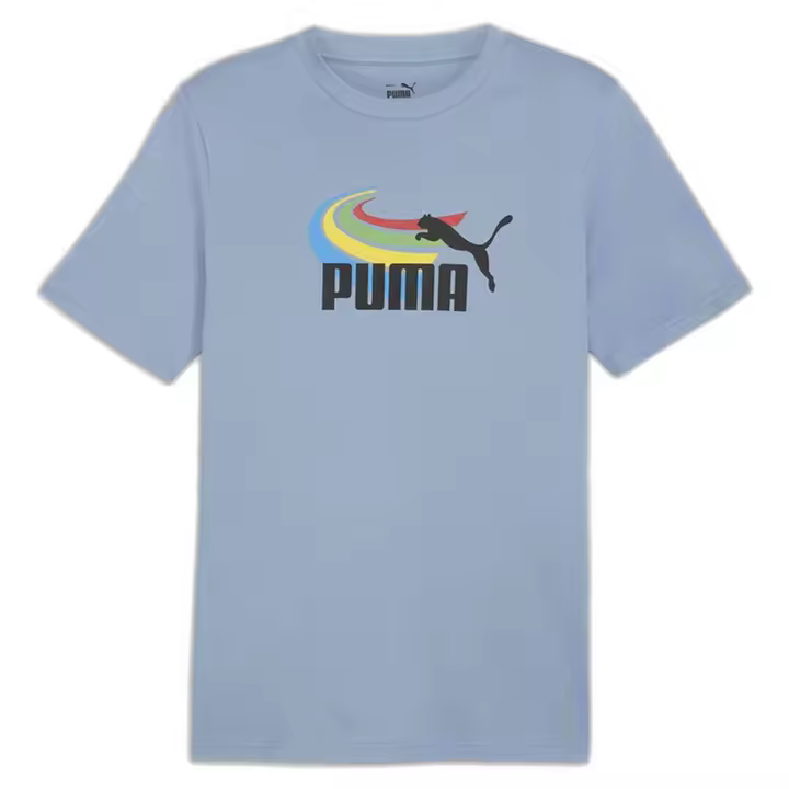 Camiseta de Manga Corta Puma Graphics Summer para hombre en color azul - 1