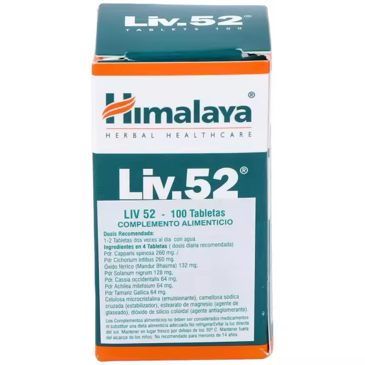 Himalaya Liv-52 Para El Bienestar Del Hígado 100 Cápsulas - 1