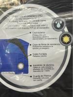 CRISCOLOR- Lona Impermeable para Exterior, Multiusos, 2 x 3 m, 3 x 4 m, 3 x 5 m, 6 x 4 m, Esquinas Reforzadas, Ojales de Aluminio, Color Azul. Lona impermeable - Toldocubretodo - Toldo de proteccion universal - Toldo impermeable - Toldo lluvia . - details 5