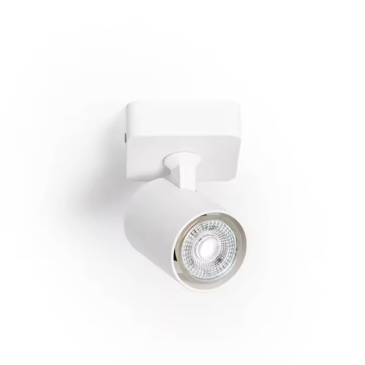 Ledkia Lámpara de Techo Orientable Cora 1 Foco Blanco  Blanco - 1