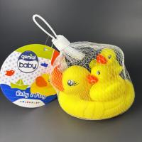 Colorbaby Set Mamá Pato + 2 Patitos – Juguete de Baño Flotante de Vinilo Amarillo - details 0