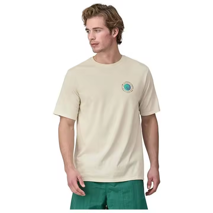 Camiseta de Manga Corta Patagonia Unity Fitz Responsibili-Tee para hombre en color beige - 1