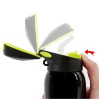 Botella De Agua Para Bicicleta 500ML Acero Inoxidable Termo Doble Capa Con Pajita Para Ciclismo Resistente a Químicos Origien Mainland China - details 9