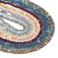 100pcs De 6mm Cuentas Redondas De Cristal Austriaco Rosa Para Fabricación De Joyas Pulseras Collares Accesorios DIY - details 1