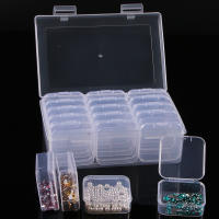 Caja De Almacenamiento Para Pintura Diamante DIY Con Bordado Joyería Arte De Uñas Mosaico De Strass Multifuncional - details 3